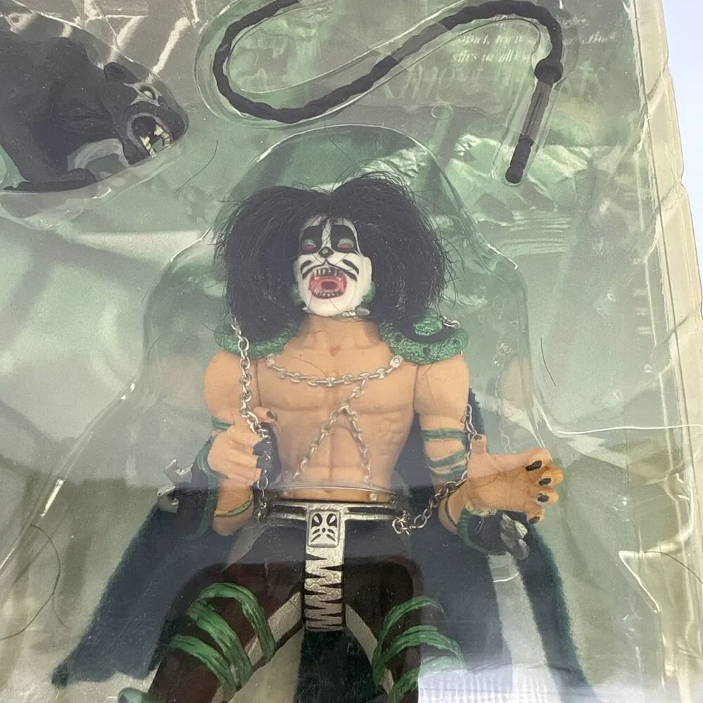 New Sealed McfarlaneToy KISS Psycho Circus Figures Peter Criss Animal Wrangler